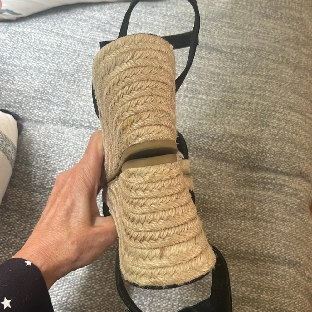 Tamaris Ankle Strap Wedge Sandal Size 41